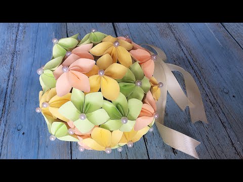 ABC TV | How To Make Paper Flower Wedding Bouquet With Shape Punch - Craft Tutorial