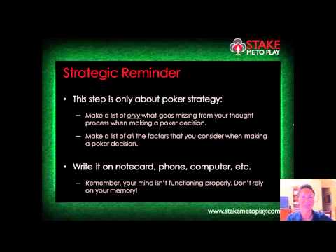 Stake Me To Play - Part 2 of 'Mastering the Mental Game of Poker with Jared Tendler'