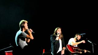&quot;When you got a good thing&quot;  Lady Antebellum singing Live