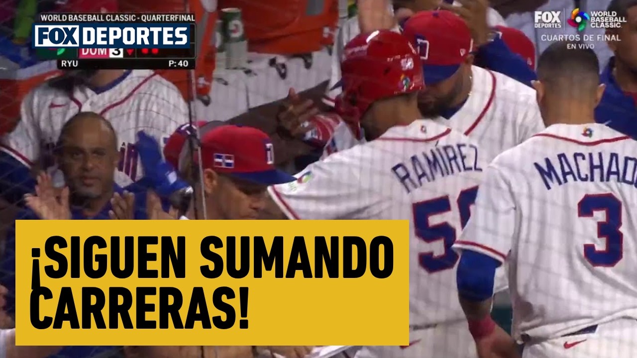 🤩CARRERA DE Agustín Ramírez | Corea del Sur 0-3 República Dominicana | World Baseball Classic 2026