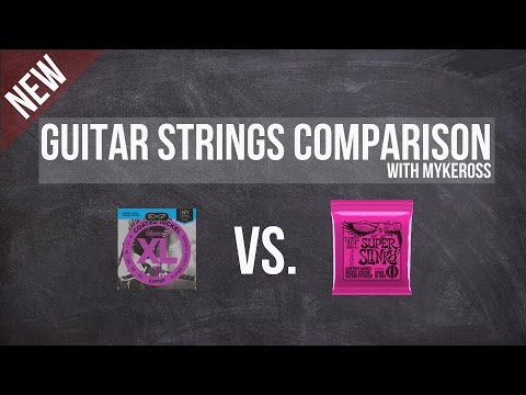 Guitar Strings Comparison (Ernie Ball vs. D'addario)