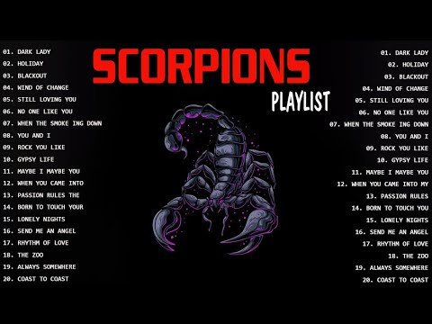 Scorpions Gold 🎸 The Best Of Scorpions 🎸 Scorpions Greatest Hits Full Album