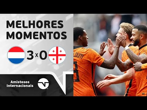 VITÓRIA HOLANDESA! HOLANDA 3 X 0 GEÓRGIA - GOLS DA PARTIDA