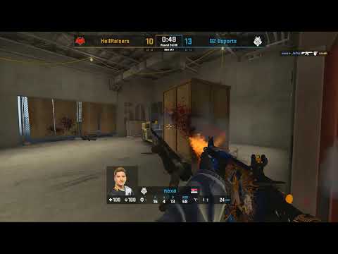 LIVE: CS:GO - G2 Esports vs. HellRaisers [Dust2] Map 1 - Group D  - ESL EU Pro League Season 10