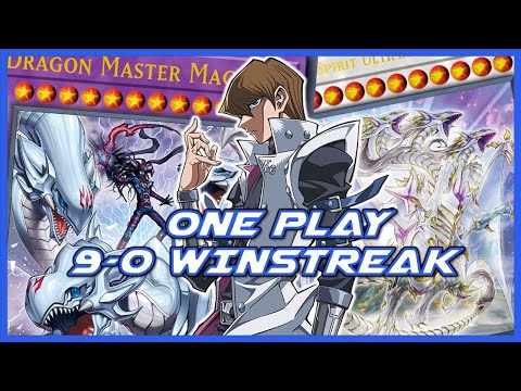 9-0 WINSTREAK with Blue-Eyes Magia — One Card Dragon Master Lockdown!