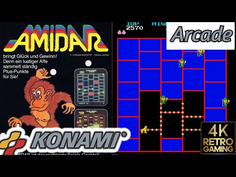 Amidar 4K arcade gameplay image