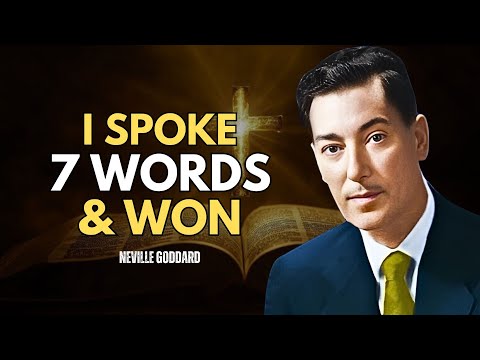 I Won $100M Lottery By Repeating These 7 Words Every Night - Neville Goddard Motivation