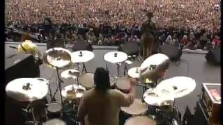 Smashing Pumpkins - Drown (Pinkpop Festival 1994) (drum angle cam)