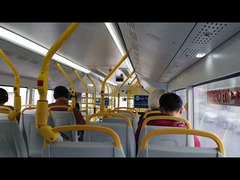 Yutong electric bus ride, Wellington, New Zealand