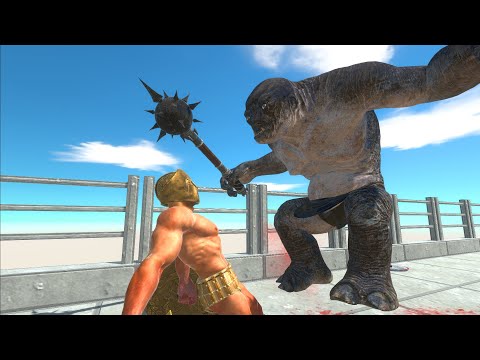 Hobbit Troll On The animals Road - Animal Revolt Battle Simulator