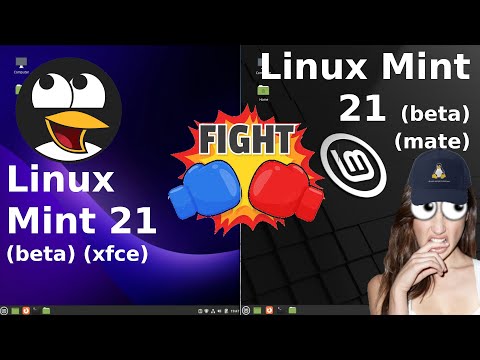 Linux Mint 21 (xfce) vs Linux Mint 21 (mate)