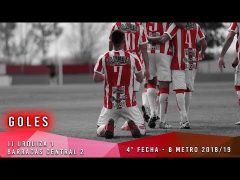 JJ Urquiza 1 - Barracas Central 2 | Goles | Fecha 4 | B metro 2018/19