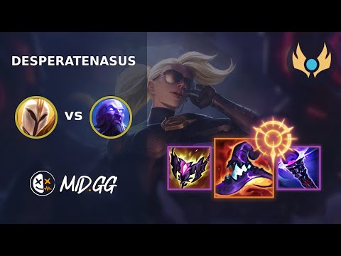 MID.GG: [ DesperateNasus ] Kayle MID vs Ryze | EUW CHALLENGER | LOL Season 2025