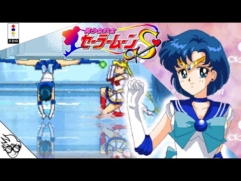 Pretty Soldier Sailor Moon S (3DO 1995) - Sailor Mercury [Playthrough/LongPlay]