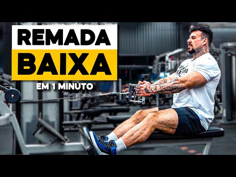 Como Fazer a REMADA BAIXA (Aprenda em 1 Minuto)