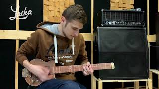 Video thumbnail for Laika Double Cut Travel Guitar by Laika.Pro