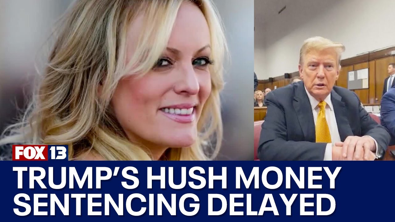 Judge delays sentencing in Trump's criminal hush money case