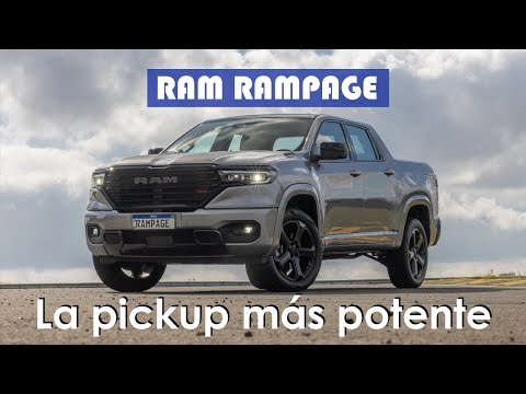 Nueva Ram RAMPAGE | Motores, prestaciones, equipamiento y características.