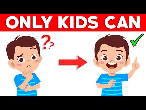 Only KIDS Can Solve These Riddles..