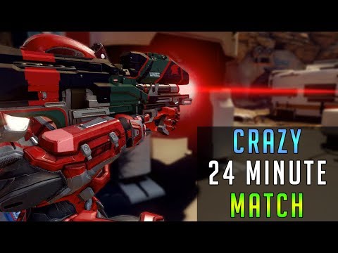 Crazy 24 Minute Match on A.R.C. Against Ron Burgundy's Team! - Halo 5 Warzone