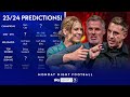 Champions? Top 4? BEST signing?! 👀 | Neville, Carragher & Carney PREDICT 23/24 PL Season! | MNF
