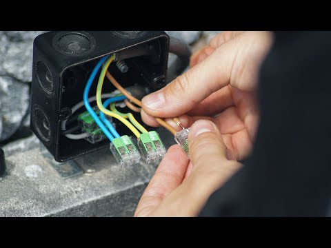 Nachhaltigkeit in der Elektroinstallation: die WAGO Verbindungsklemme mit Hebeln Green Range