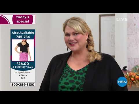 HSN | G by Giuliana Rancic Fashions 08.28.2021 - 03 PM