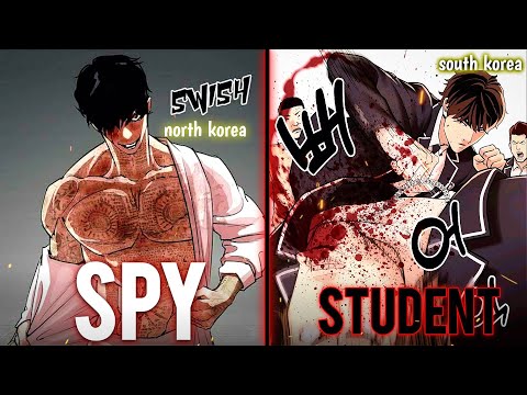 Bullies don't realize they are bullying the most feared Spy of North Korea (part 1-3) | Manhwa recap