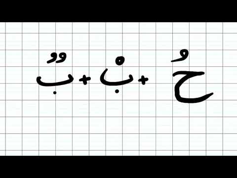 Leçon d'arabe 15: La chaddah  ّ