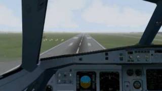 preview picture of video 'A320 landing at Indira Airport, New Delhi'