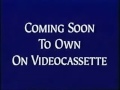 Coming Soon To Own On Videocassette 1998 2000
