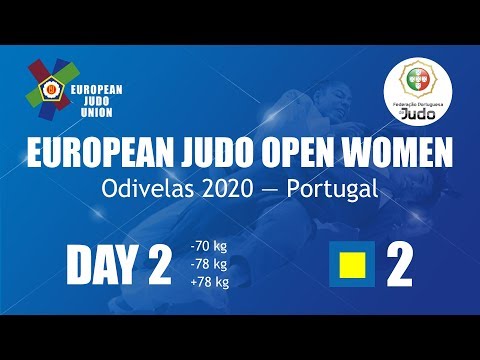 European Judo Open Women - Odivelas 2020 - Day 2 - Tatami 2