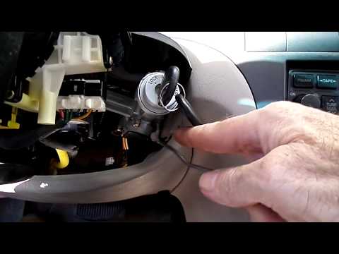 Hyundai Elantra 01-06 Ignition lock Cylinder Removal