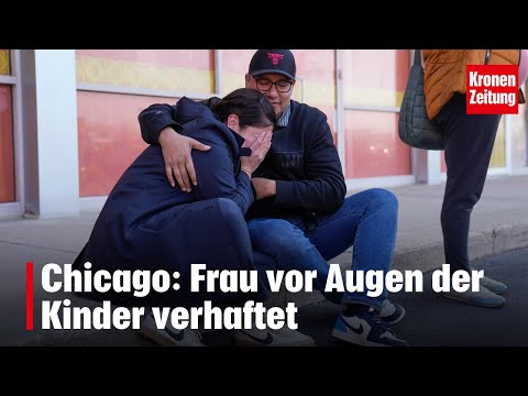 Razzia in Chicago: Frau vor Augen der Kinder verhaftet | krone.tv NEWS