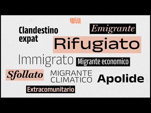 Come chiamiamo i migranti e perché