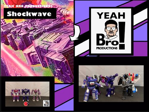Transformers generations Legacy Core class Shockwave 4K video and comparison review.