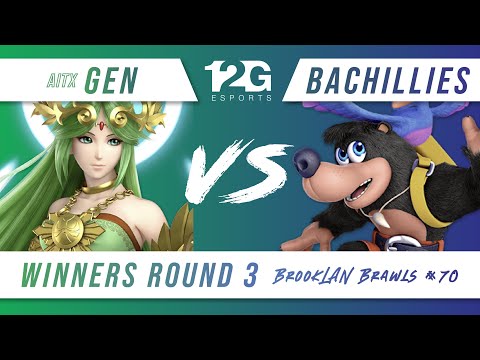 BrookLAN Brawls 70 - AITX | Gen (Palutena) vs. Bachilles (Banjo) - Winners Round 3