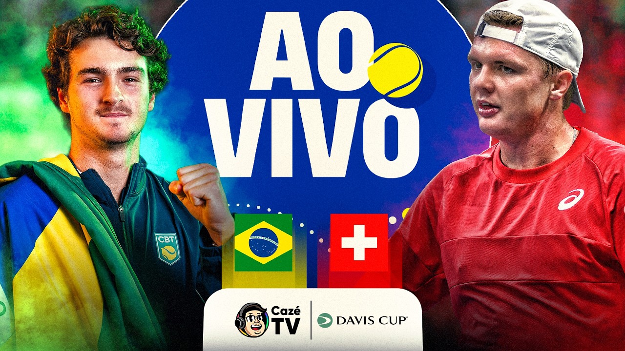 EVENTO COMPLETO: BRASIL X SUÍÇA | COPA DO MUNDO DE TÊNIS