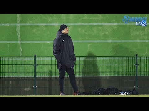 Marek Wleciałowski po sparingu Ruch 1-0 Polonia Warszawa (13.02.2019 r.)