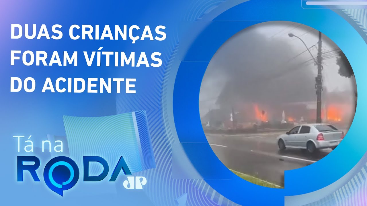 Queda de AVIÃO causa 10 MORTES em GRAMADO | TÁ NA RODA