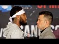 JARRETT HURD DWARFS FRANCISCO SANTANA IN FACE OFF AT FINAL PRESS CONFERENCE IN NEW YORK