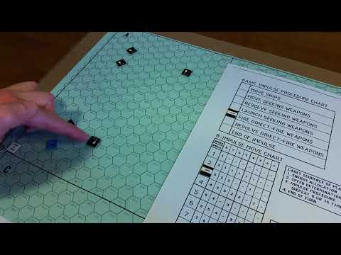 TRW: Introduction to Star Fleet Battles - Battle Drill, Alternate Setup