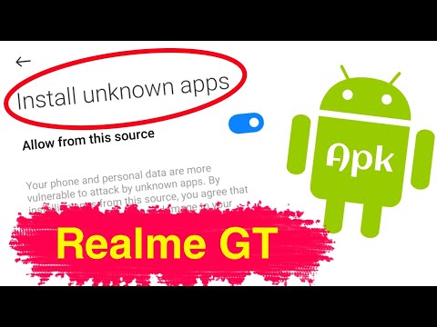 How to Allow Unknown Sources in Realme GT | Realme GT Unknown Sources Settings