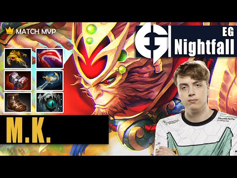 Monkey King Offlane | EG.Nightfall | 18 KILLS - HOW TO CARRY FROM OFFLANE | 7.32c Gameplay Highlight
