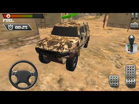US Military Cargo Truck Driving: Off-road Driver - Android Gameplay FHD