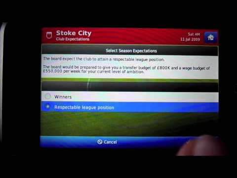 Football Manager Handheld 2010 IOS