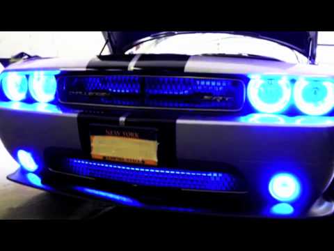 Challenger w/ ORACLE ColorSHIFT 2.0 Halos Video by 3J's Auto and Advanced Automotive Concepts