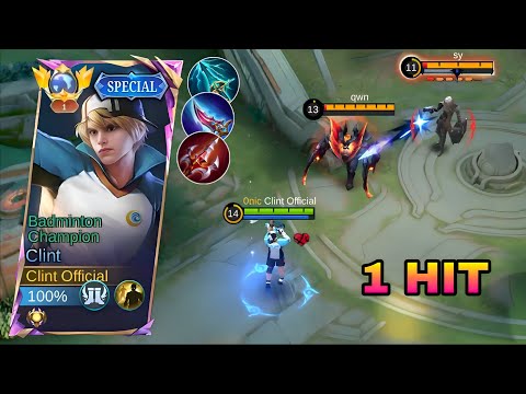 CLINT BEST HIGH DAMAGE HACK BUILD 2025!😱 THIS BUILD IS LITERALLY BROKEN! (PLS TRY THIS BUILD)