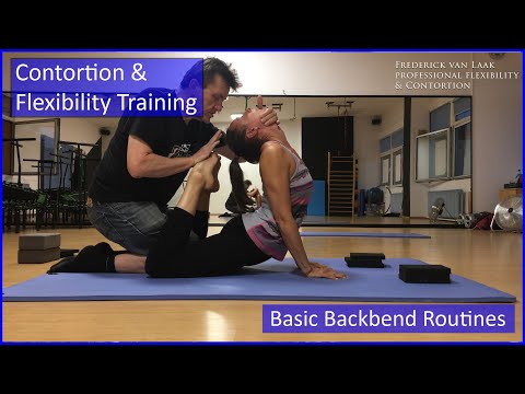 105 Flexyart Contortion Training: Basic Backbends  - Also for Yoga, Pole, Ballet, Dance People