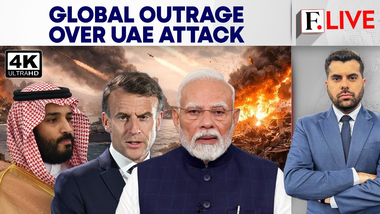 UAE Attack: India, Saudi Arabia, UK, France Condemn Iran | Firstpost Live